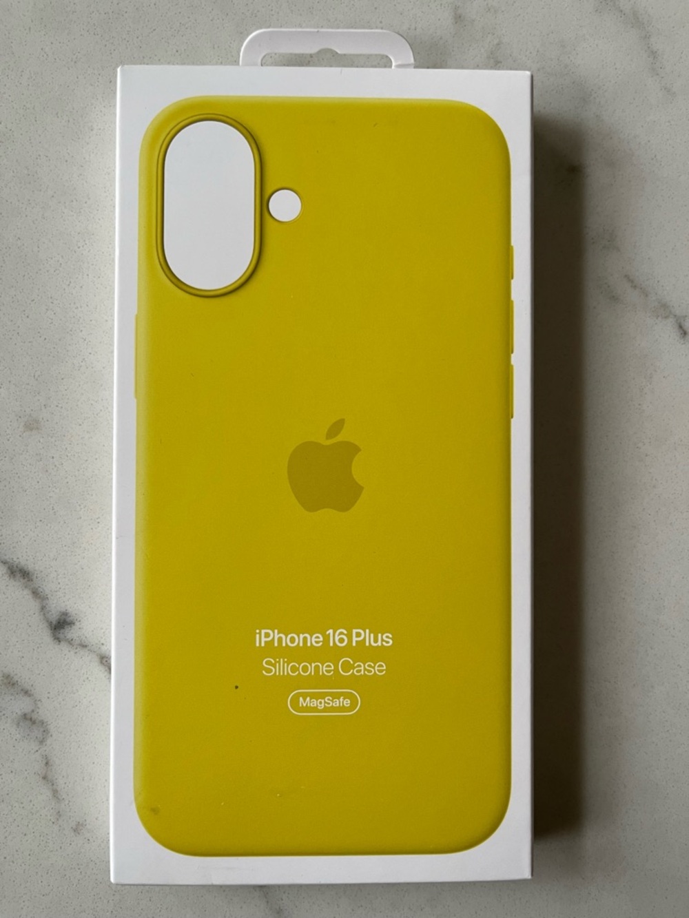 Apple iPhone 16 Plus Silicone Case Yellow